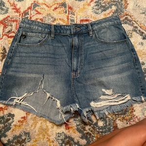 Kancan distressed shorts